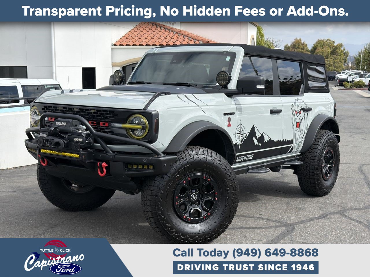 2021 Ford Bronco at Tuttle-Click Mazda in Irvine, CA