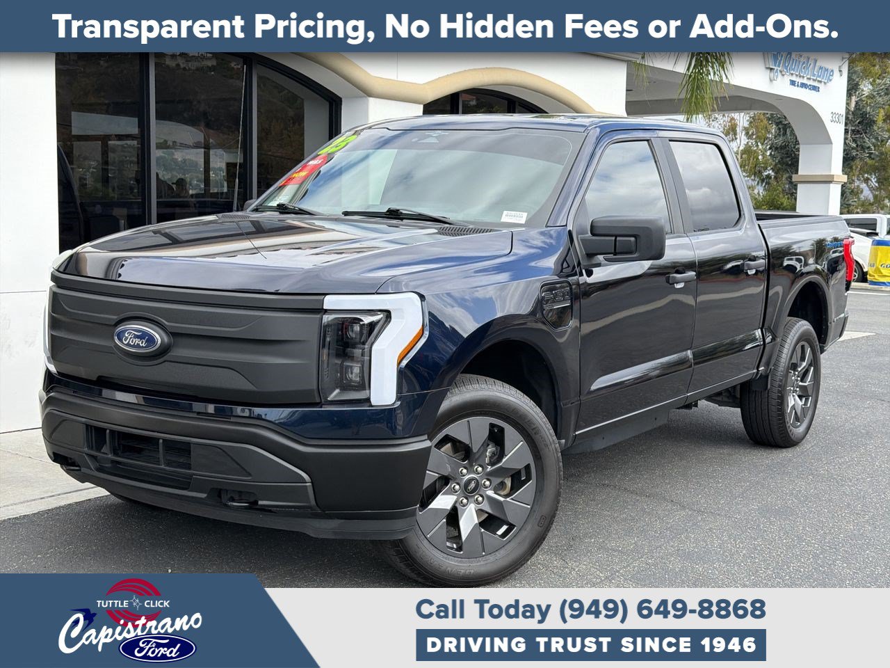 2023 Ford F-150 Lightning at Tuttle-Click Mazda in Irvine, CA