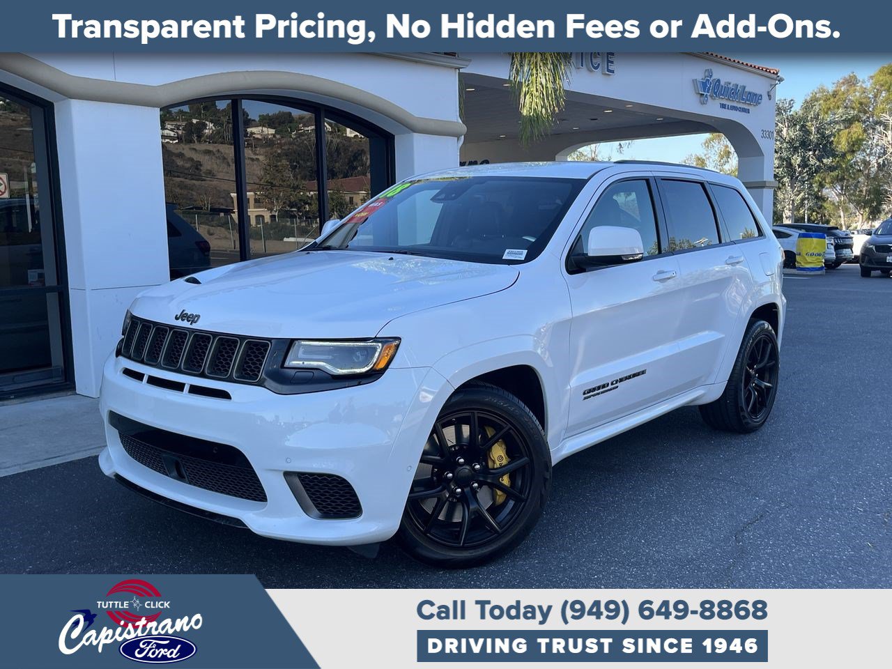 Used 2018 Jeep Grand Cherokee Trackhawk SUV