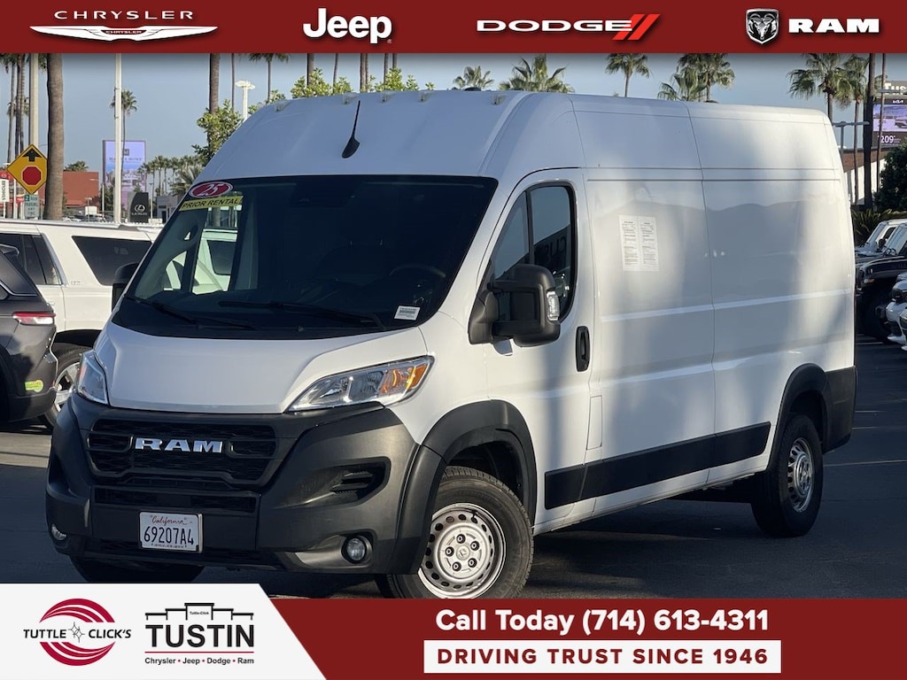 Used 2025 Ram Promaster Cargo Van Tradesman Van Cargo Van