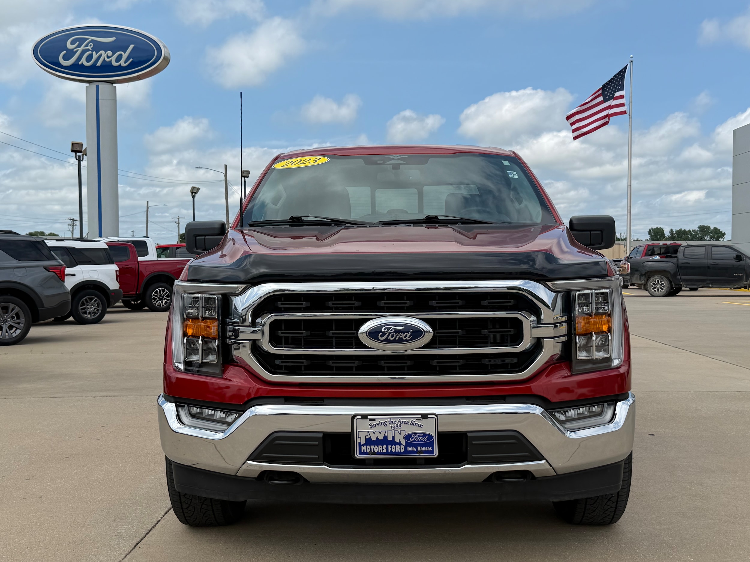 Used 2023 Ford F-150 XLT with VIN 1FTFW1E89PKE21209 for sale in Kansas City