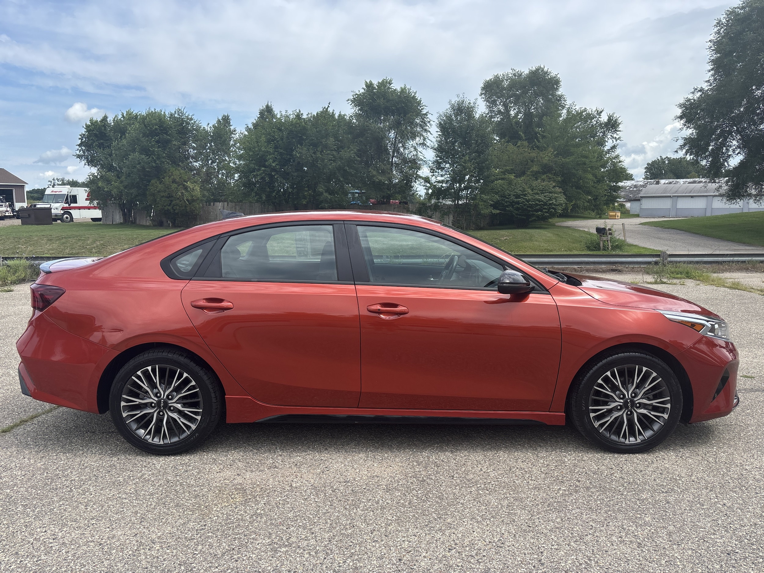 Used 2023 Kia Forte GT-Line with VIN 3KPF54AD7PE515969 for sale in Wayland, MI
