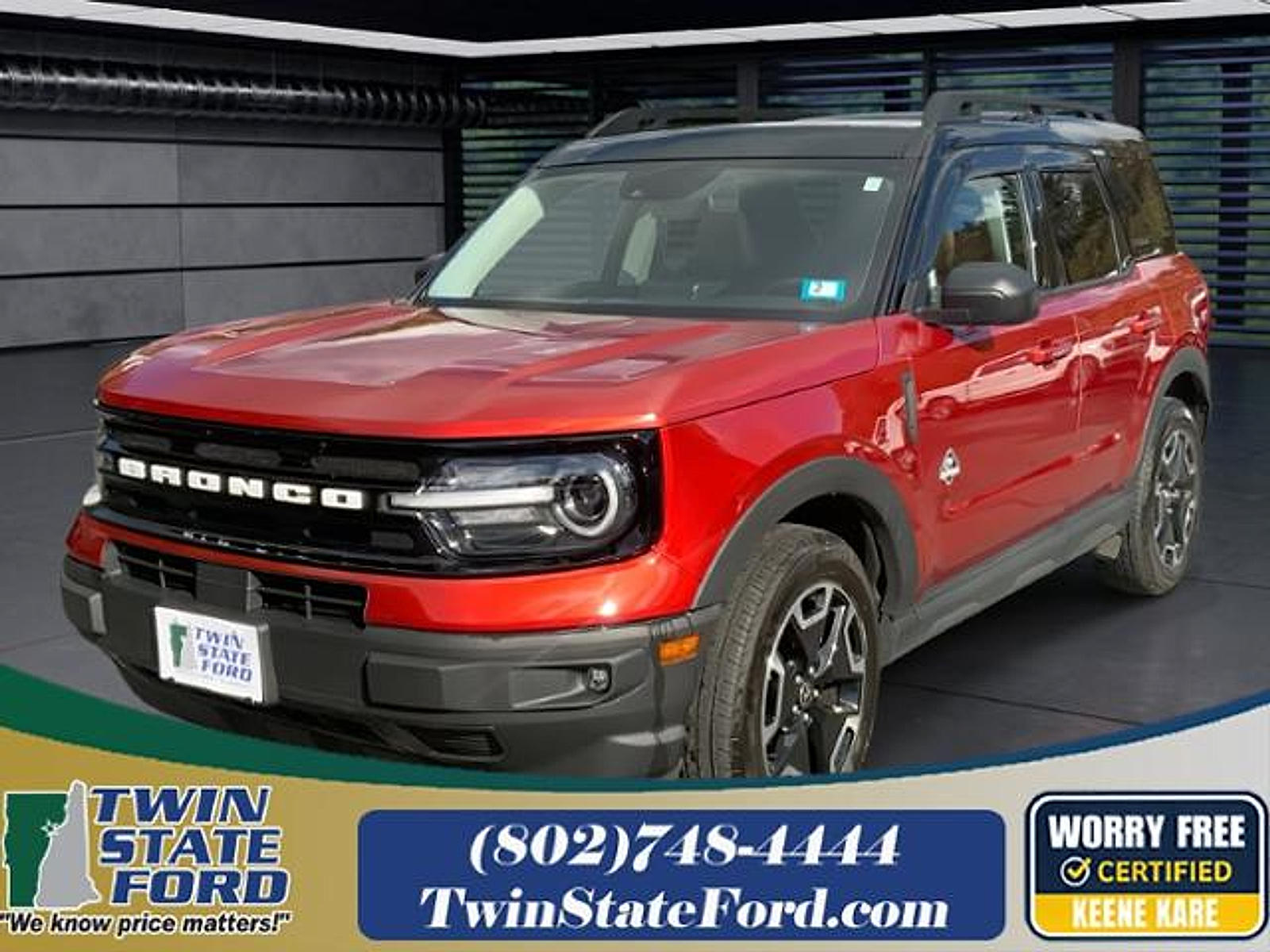 Certified 2022 Ford Bronco Sport Outer Banks