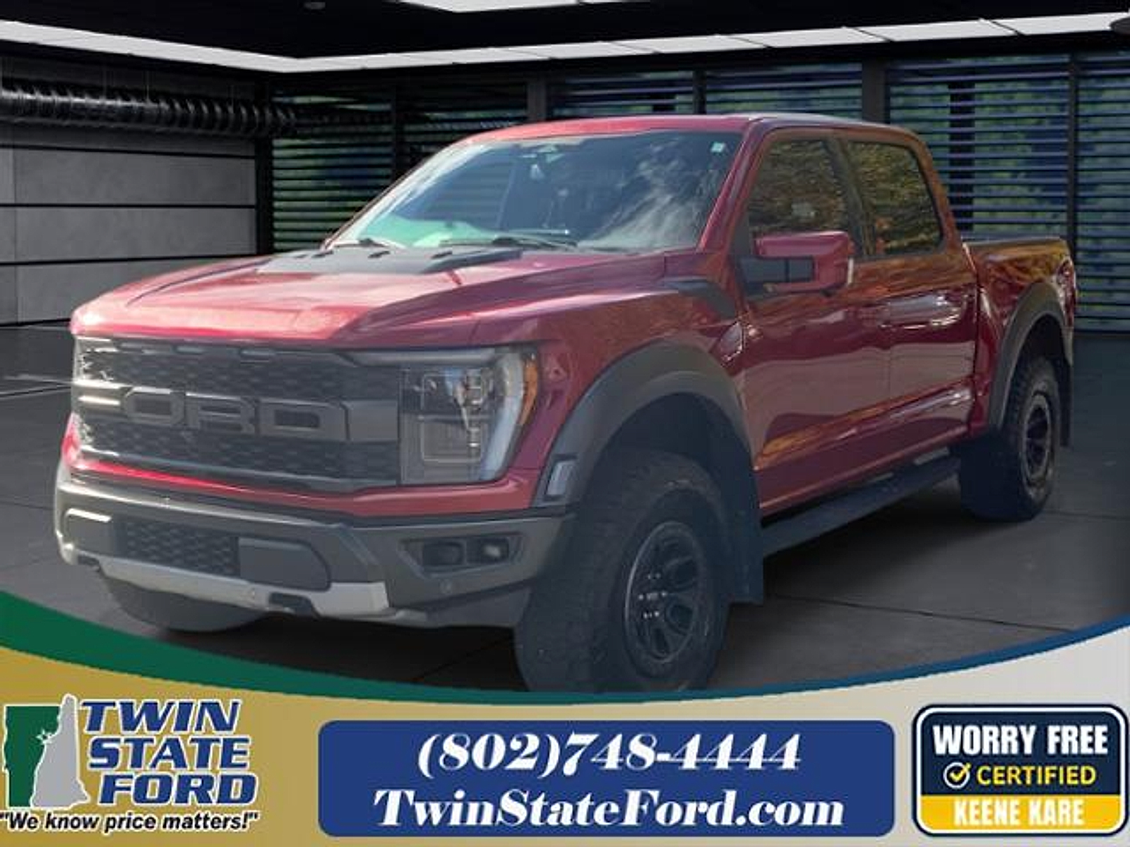 Certified 2023 Ford F-150 Raptor