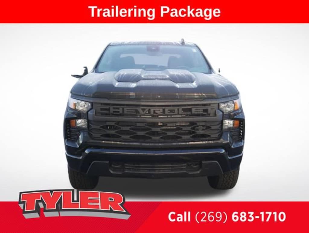 New 2026 Chevrolet Silverado 1500 Custom Trail Boss Truck