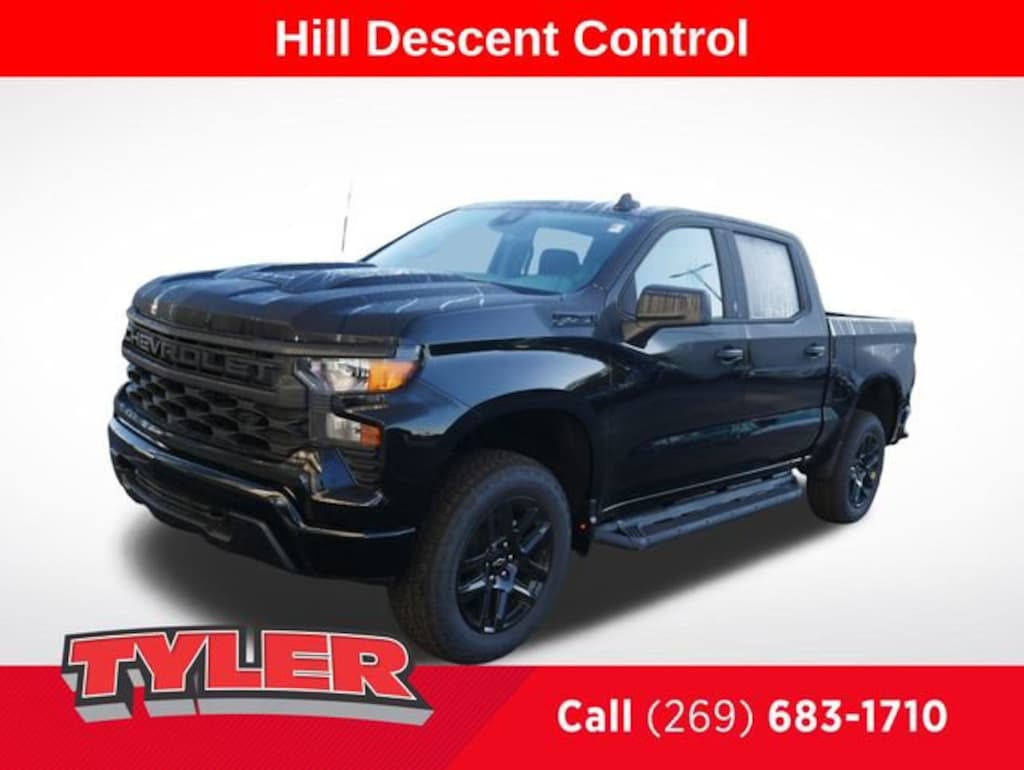 New 2026 Chevrolet Silverado 1500 Custom Trail Boss Truck