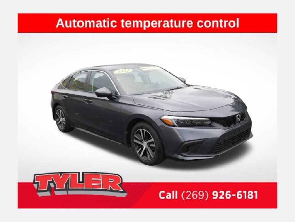 Certified 2023 Honda Civic LX Hatchback