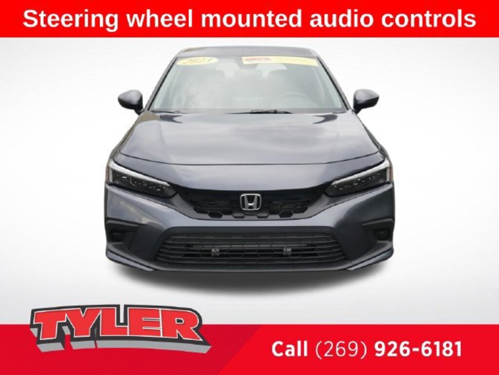 Certified 2023 Honda Civic LX Hatchback
