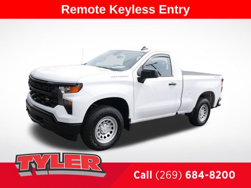 Used 2025 Chevrolet Silverado 1500 WT Truck Regular Cab
