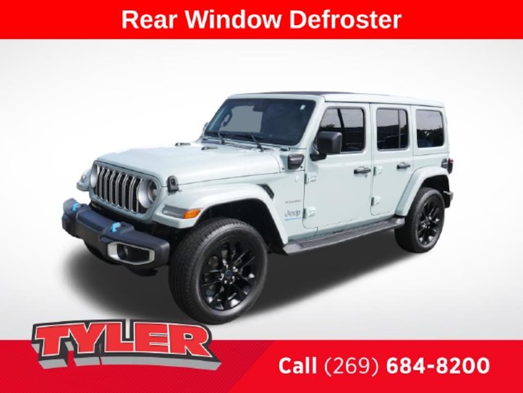 Certified 2024 Jeep Wrangler Sahara 4xe SUV