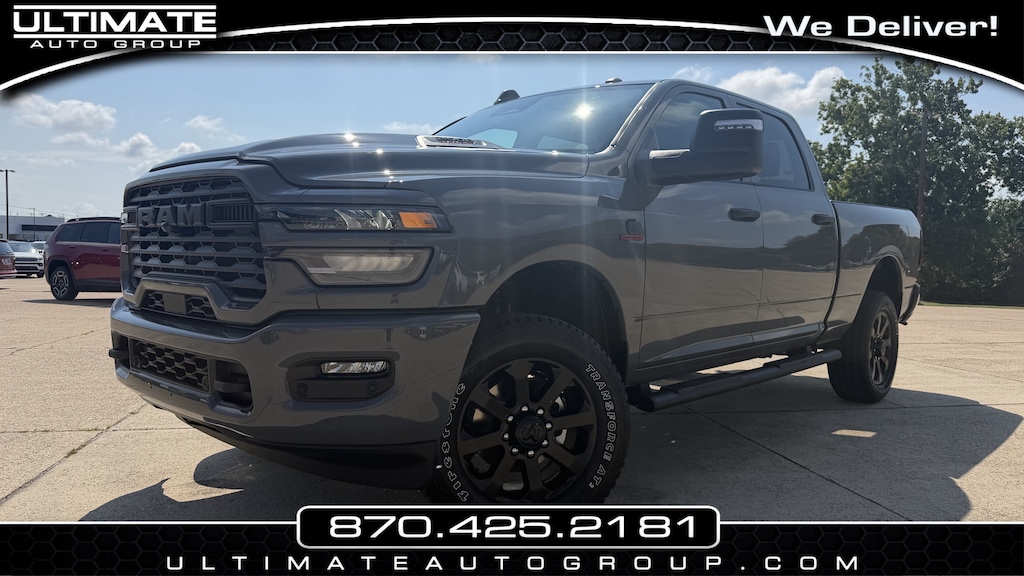 New 2026 Ram 2500 BLACK EXPRESS CREW CAB 4X4 6'4 BOX Pickup