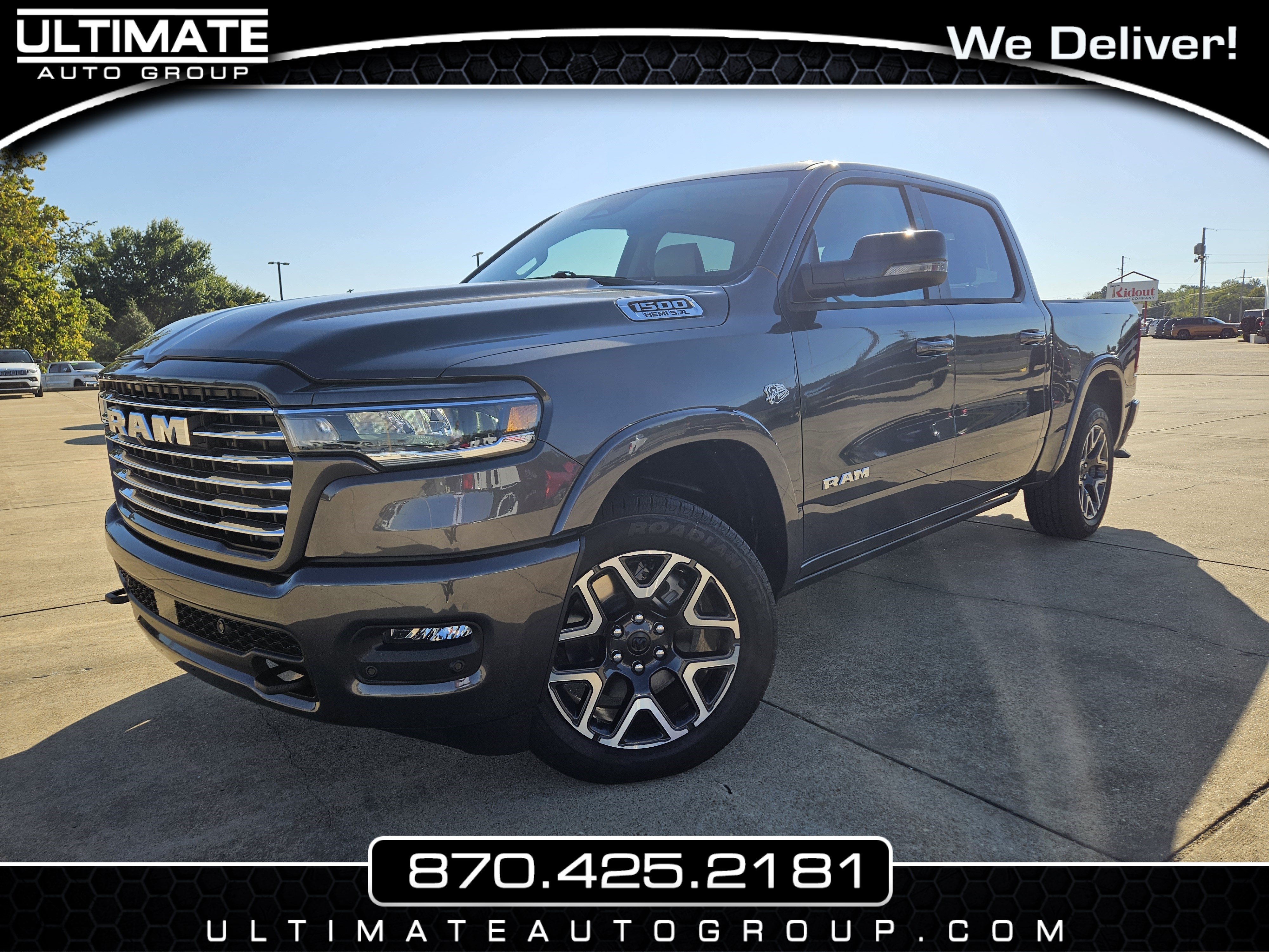New 2027 Ram 1500 LARAMIE CREW CAB 4X4 5'7 BOX Pickup