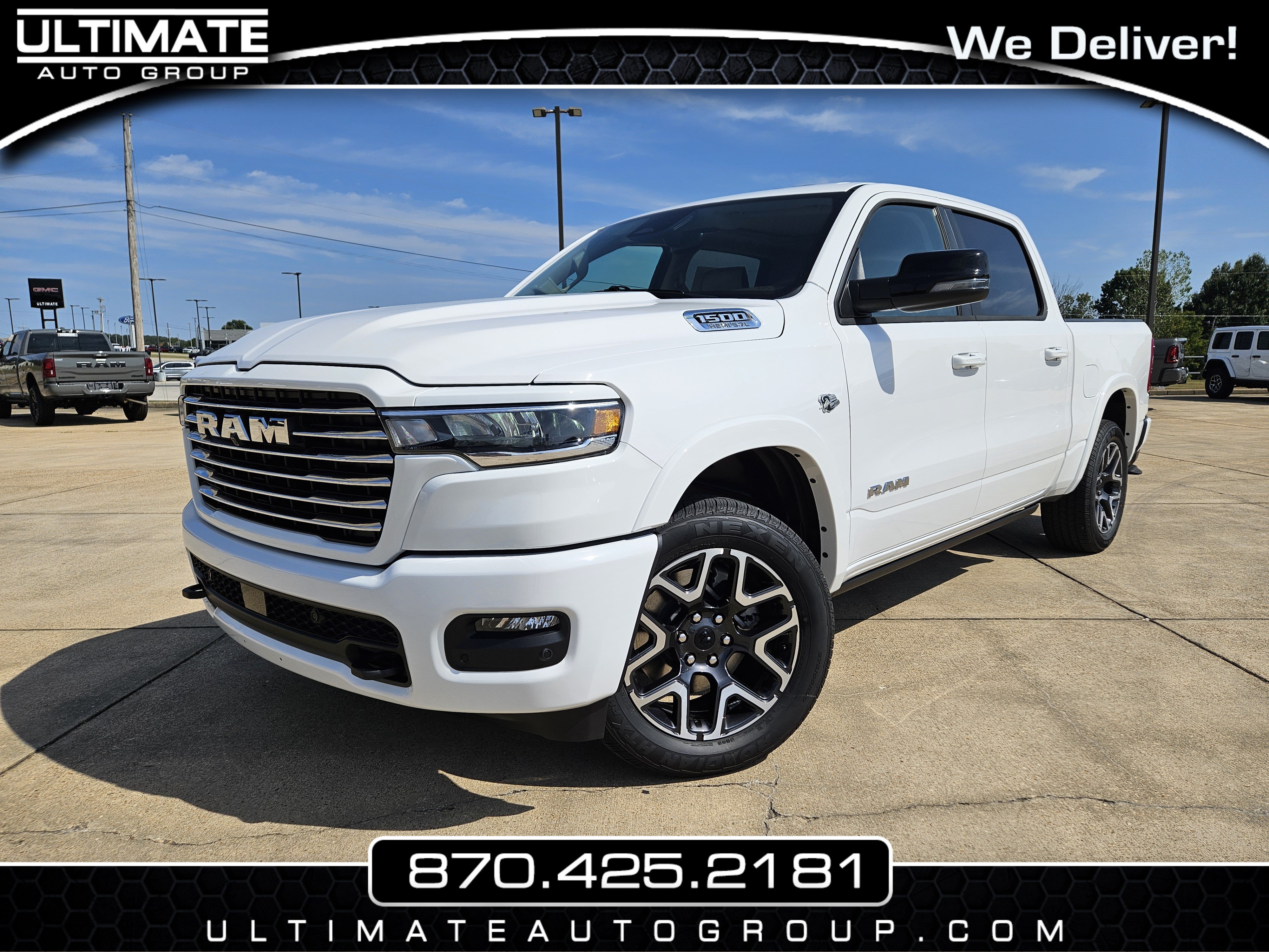 New 2027 Ram 1500 LARAMIE CREW CAB 4X4 5'7 BOX Pickup