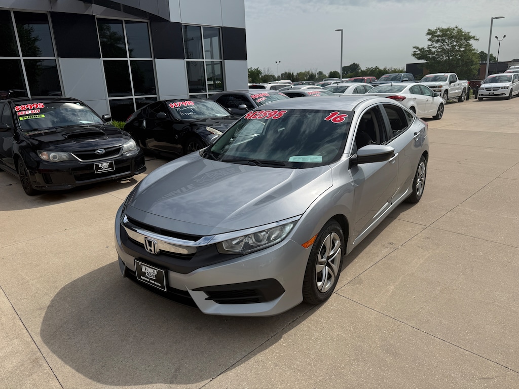 Used 2016 Honda Civic LX Sedan