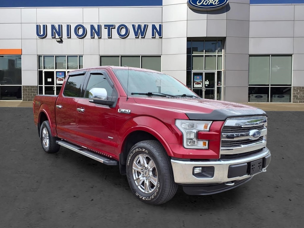 Used 2015 Ford F-150 Lariat Truck SuperCrew Cab