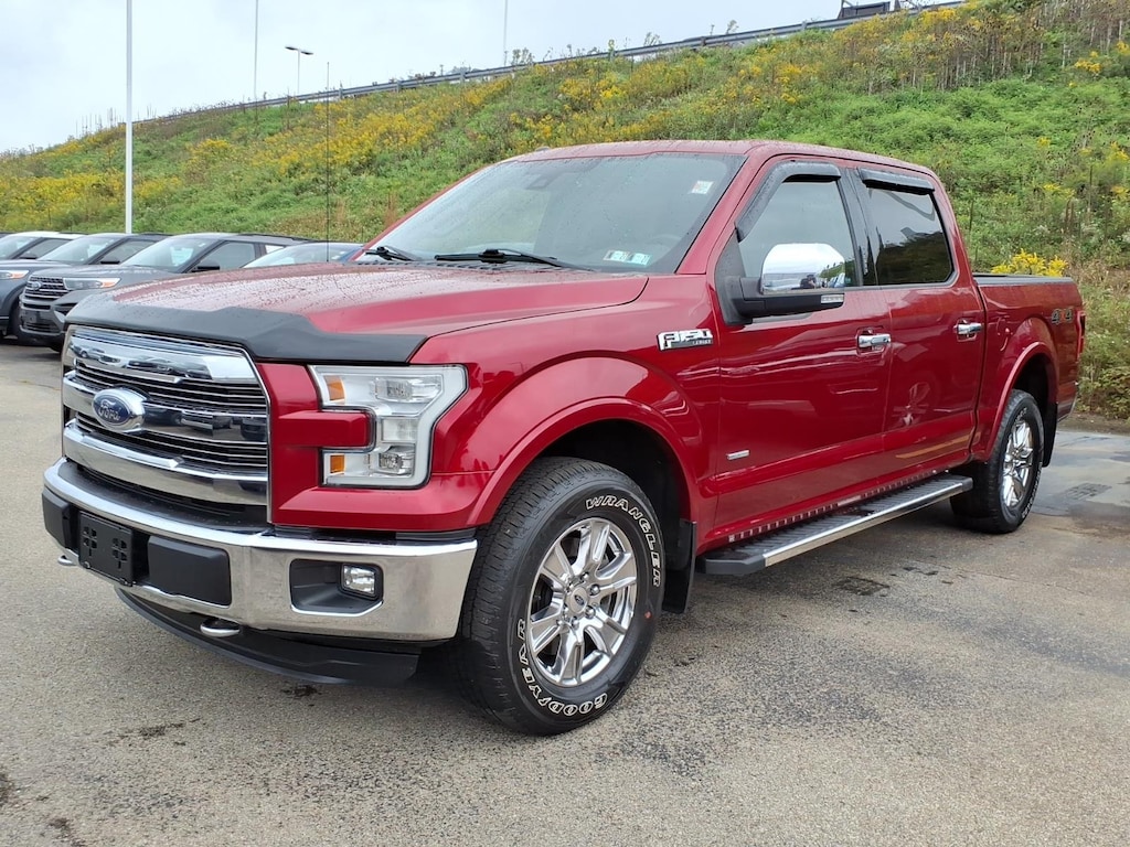 Used 2015 Ford F-150 Lariat Truck SuperCrew Cab