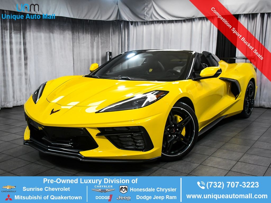 Used 2025 Chevrolet Corvette Stingray Stingray w/2LT Convertible