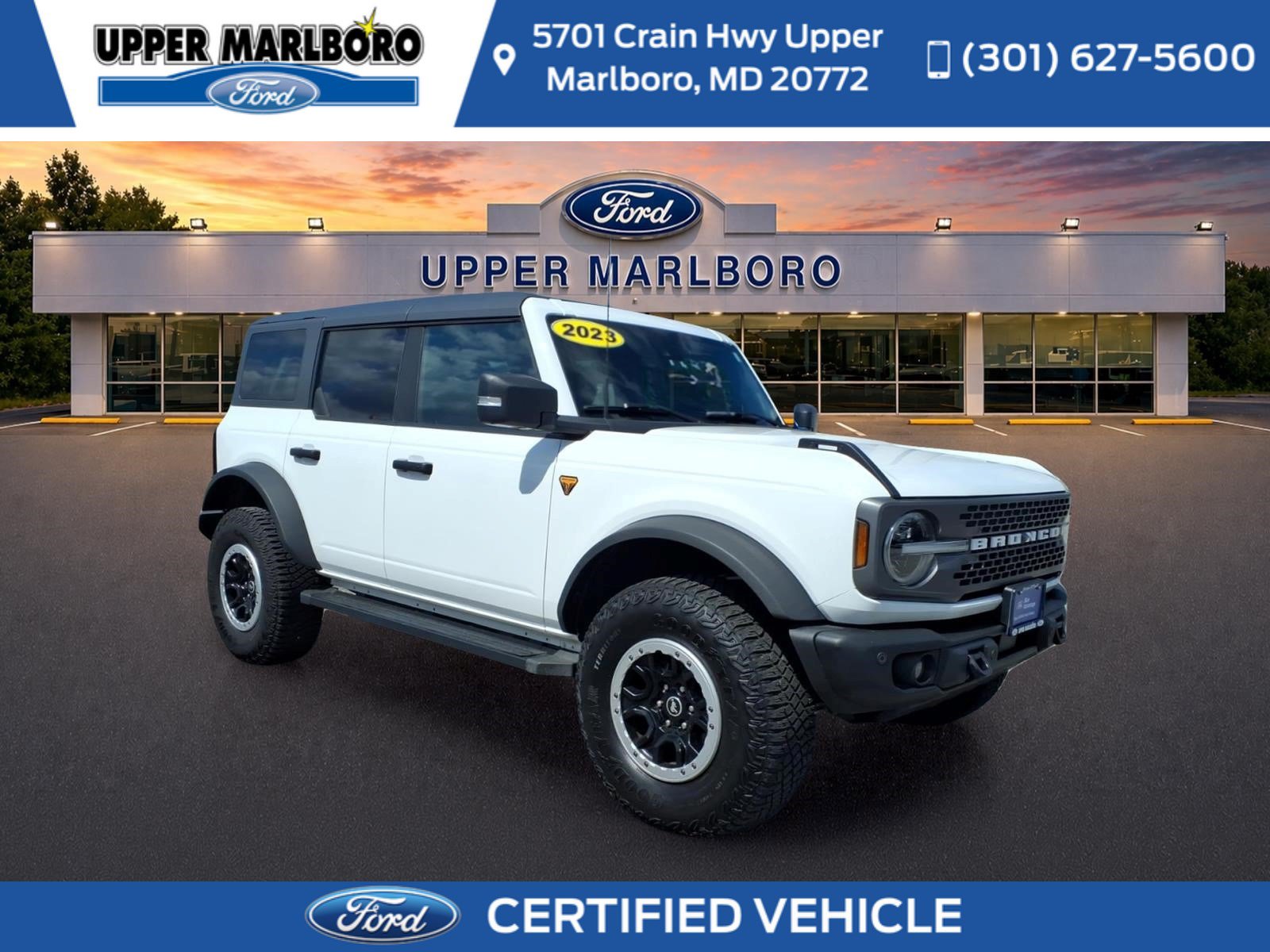 Certified 2023 Ford Bronco Badlands Badlands Advanced 4x4