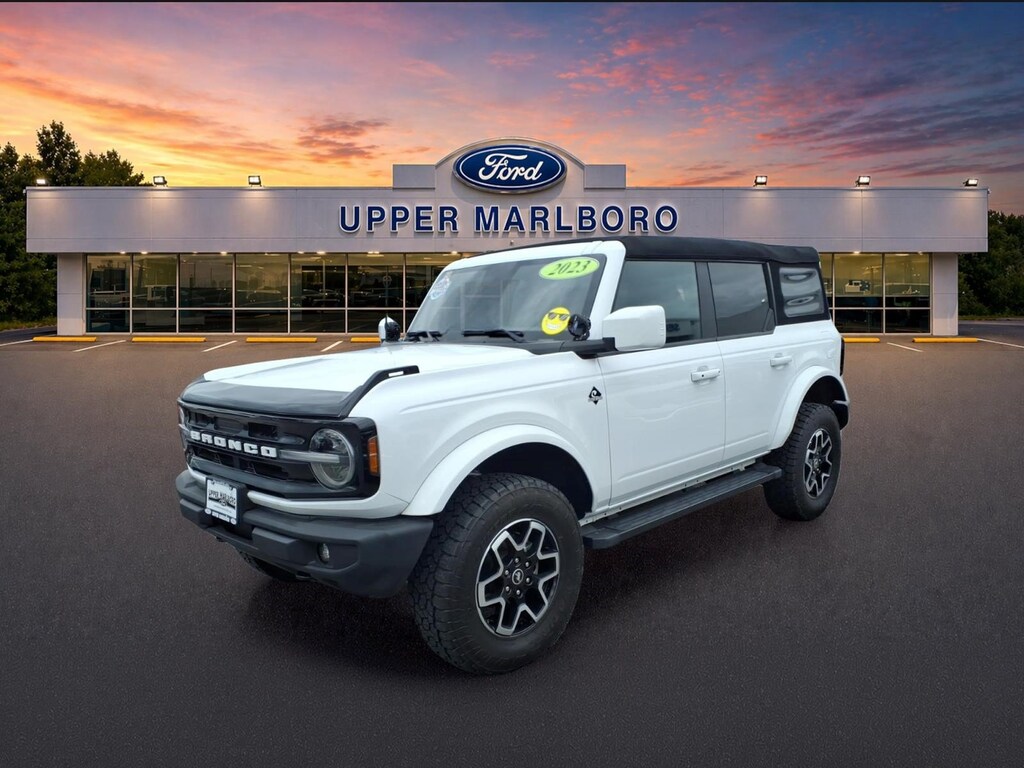 Certified 2023 Ford Bronco Outer Banks Outer Banks 4x4
