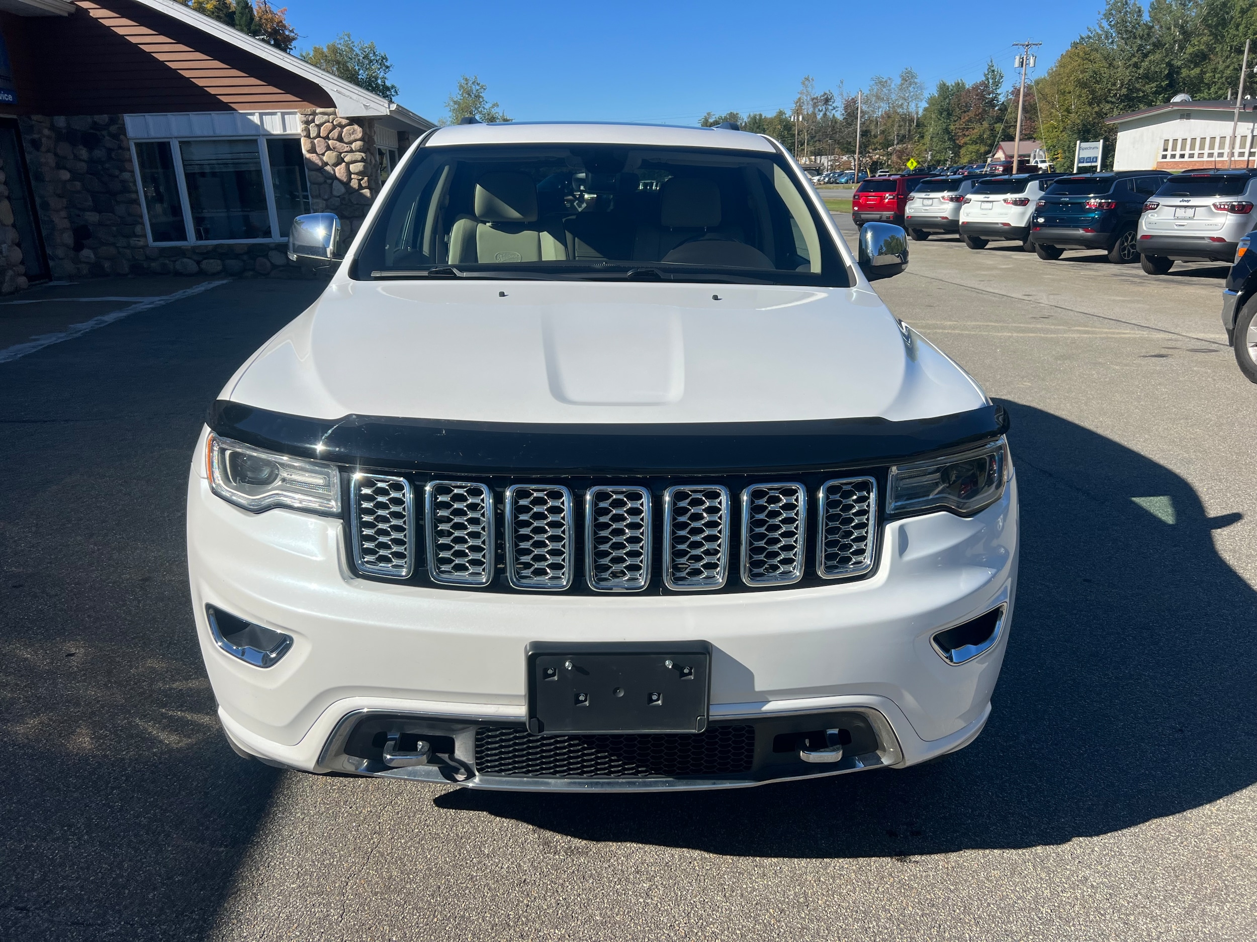 Used 2017 Jeep Grand Cherokee Overland with VIN 1C4RJFCG5HC927683 for sale in Saranac Lake, NY