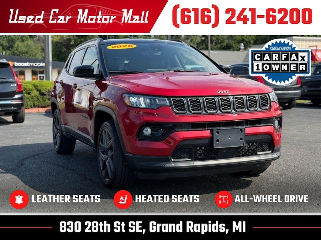 Used 2026 Jeep Compass Limited SUV