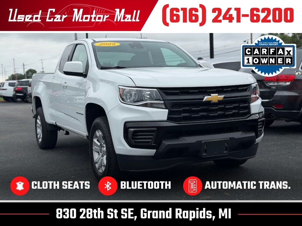 Used 2022 Chevrolet Colorado LT Truck Extended Cab