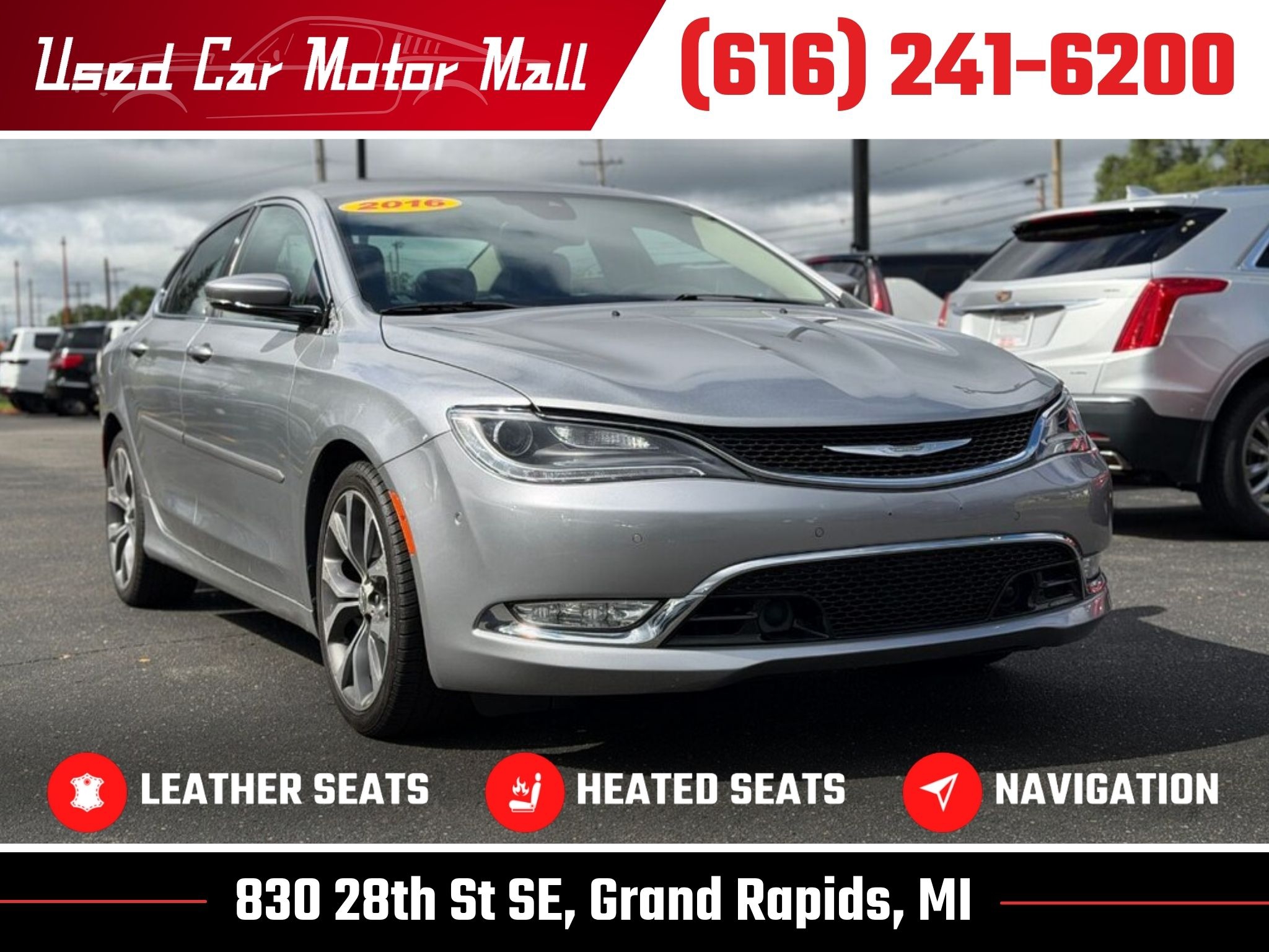 Used 2016 Chrysler 200 C Sedan
