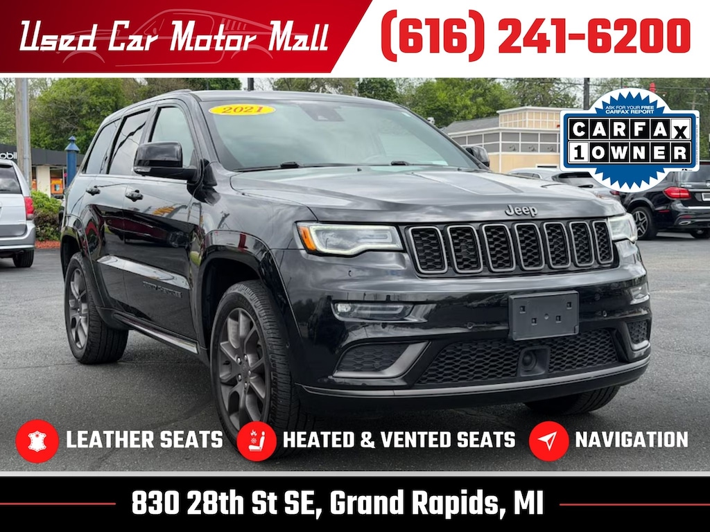 Used 2021 Jeep Grand Cherokee Overland SUV