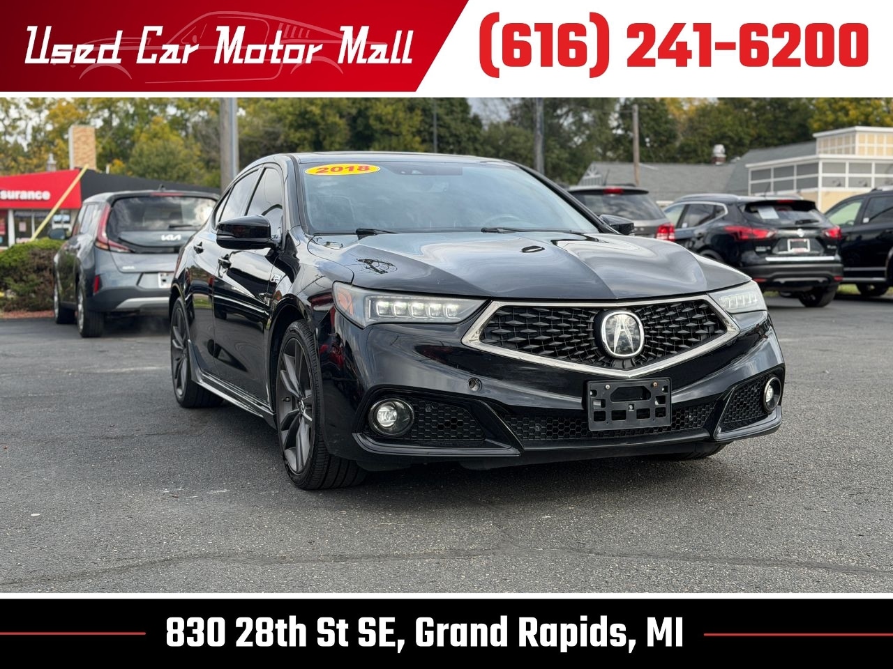 2018 Acura TLX Technology & A-SPEC Packages