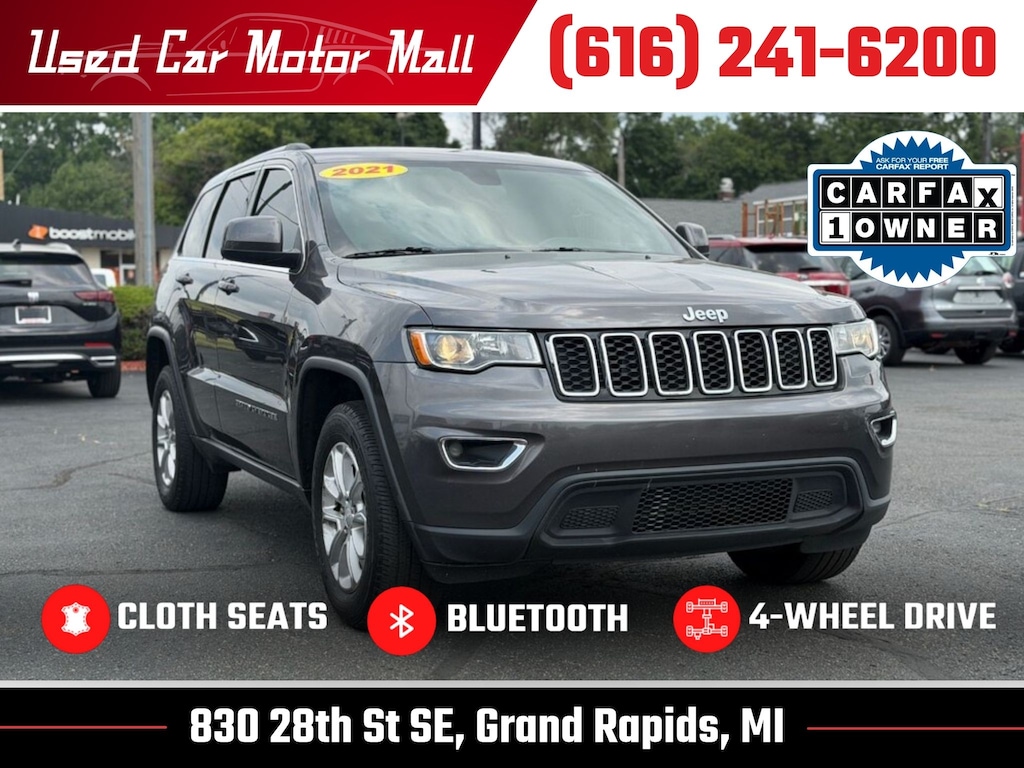 Used 2021 Jeep Grand Cherokee Laredo SUV