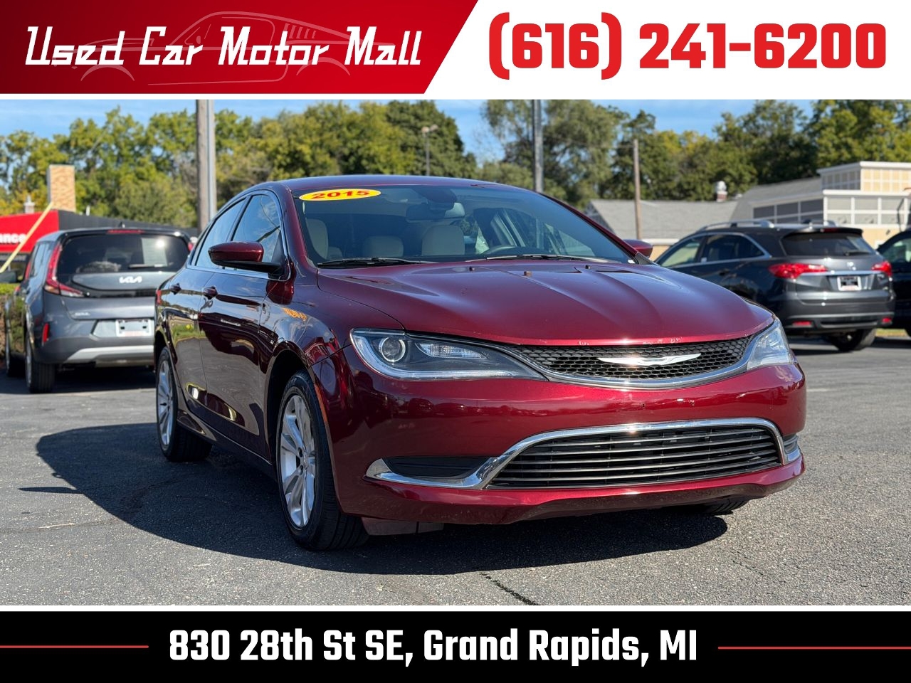 Used 2015 Chrysler 200 Limited Sedan