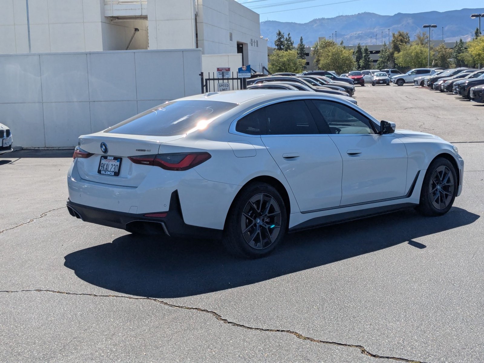 Used 2024 BMW i4 40 with VIN WBY73AW04RFR80988 for sale in Santa Clarita, CA