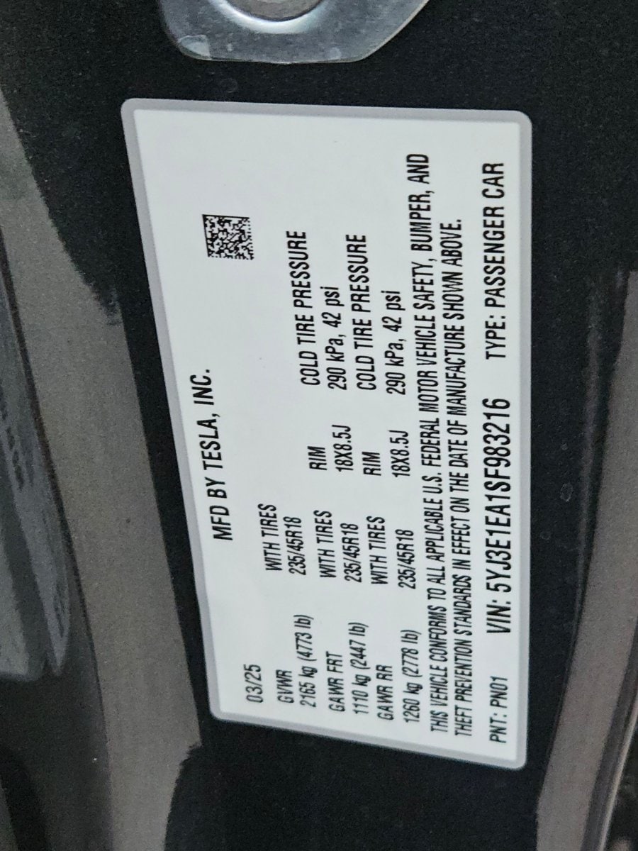 2025 Tesla Model 3 Long Range - Photo 22