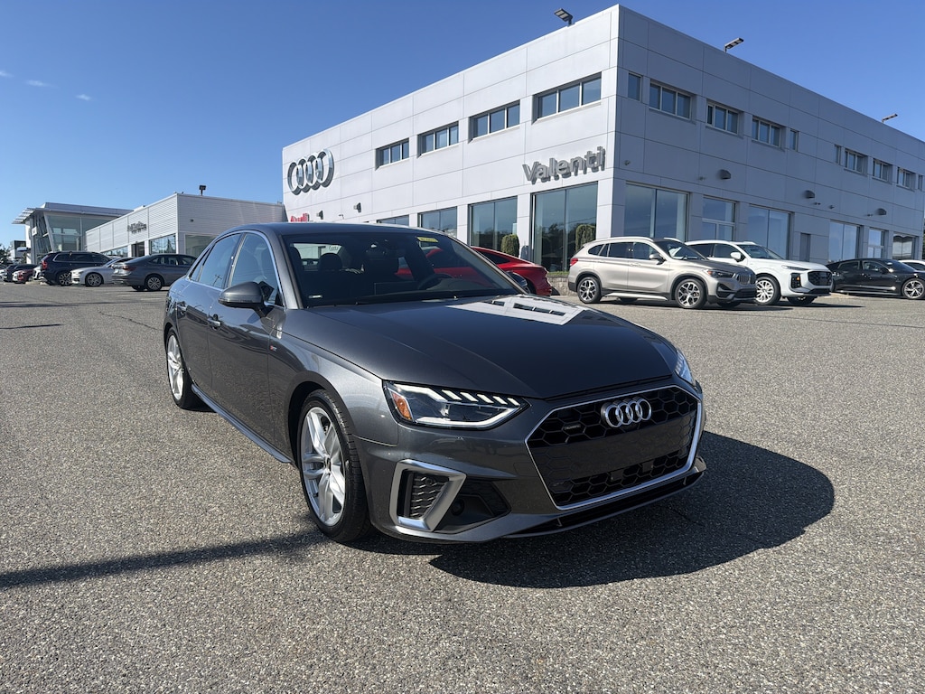 Certified 2024 Audi A4 Sedan S LINE PREMIUM PL S line Premium Plus 45 TFSI quattro