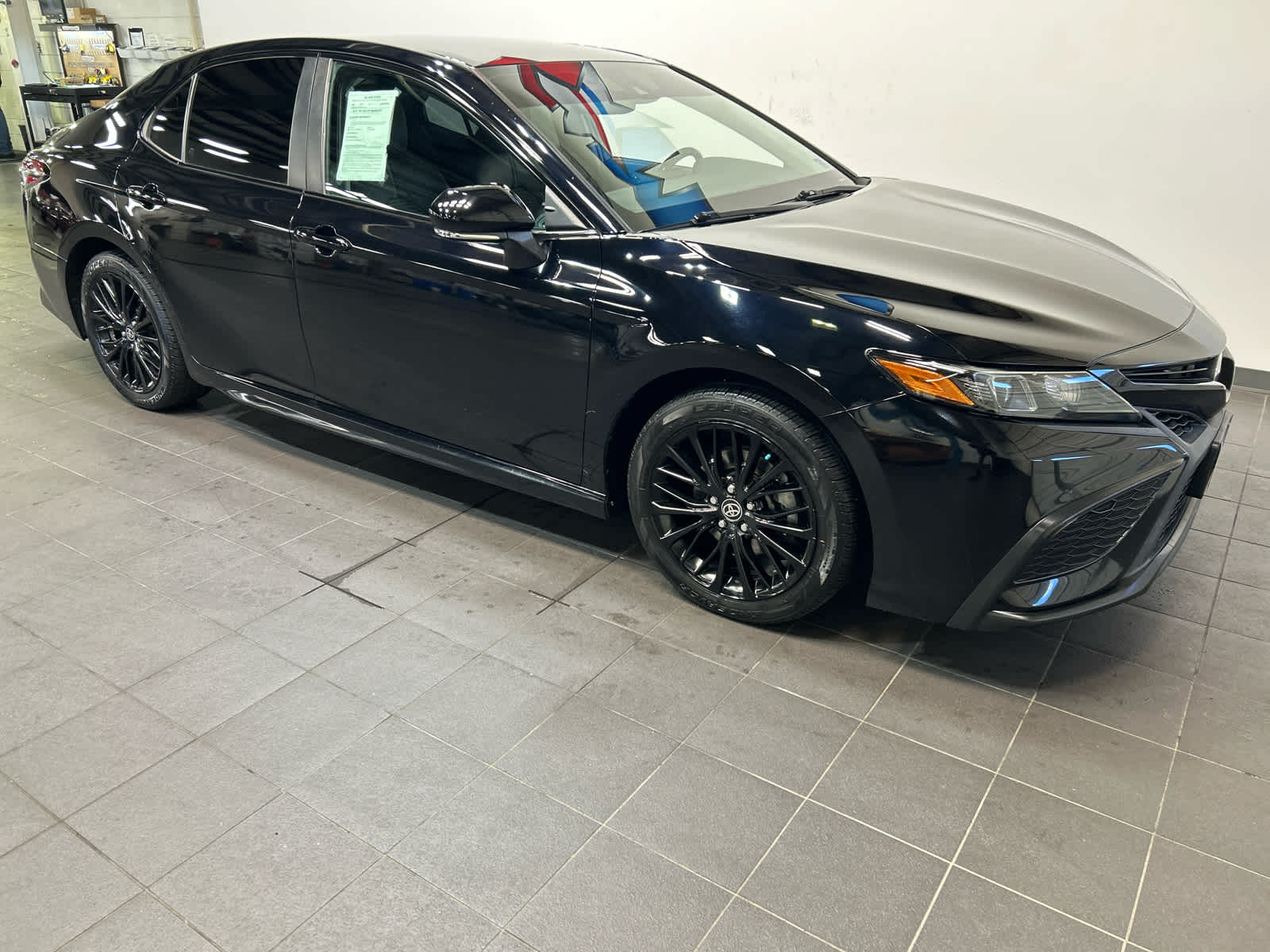 Used 2021 Toyota Camry SE Nightshade Sedan