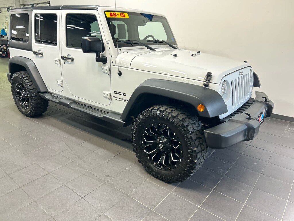 Used 2018 Jeep Wrangler JK Unlimited Sport 4x4 SUV