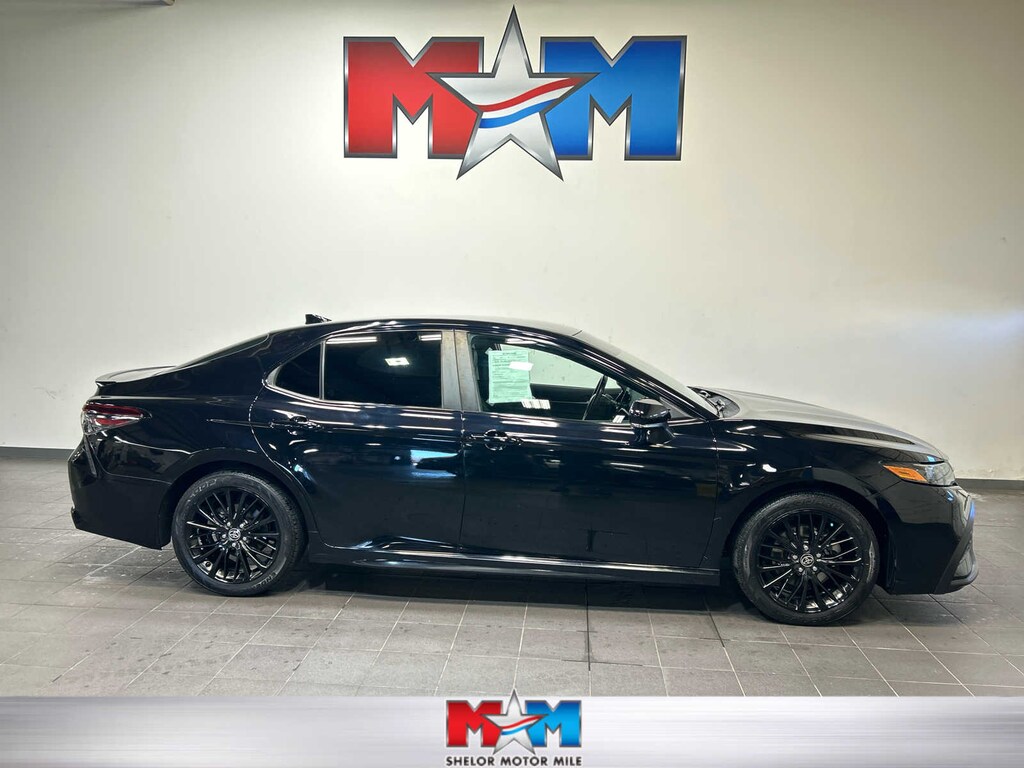 Used 2021 Toyota Camry SE Nightshade Sedan