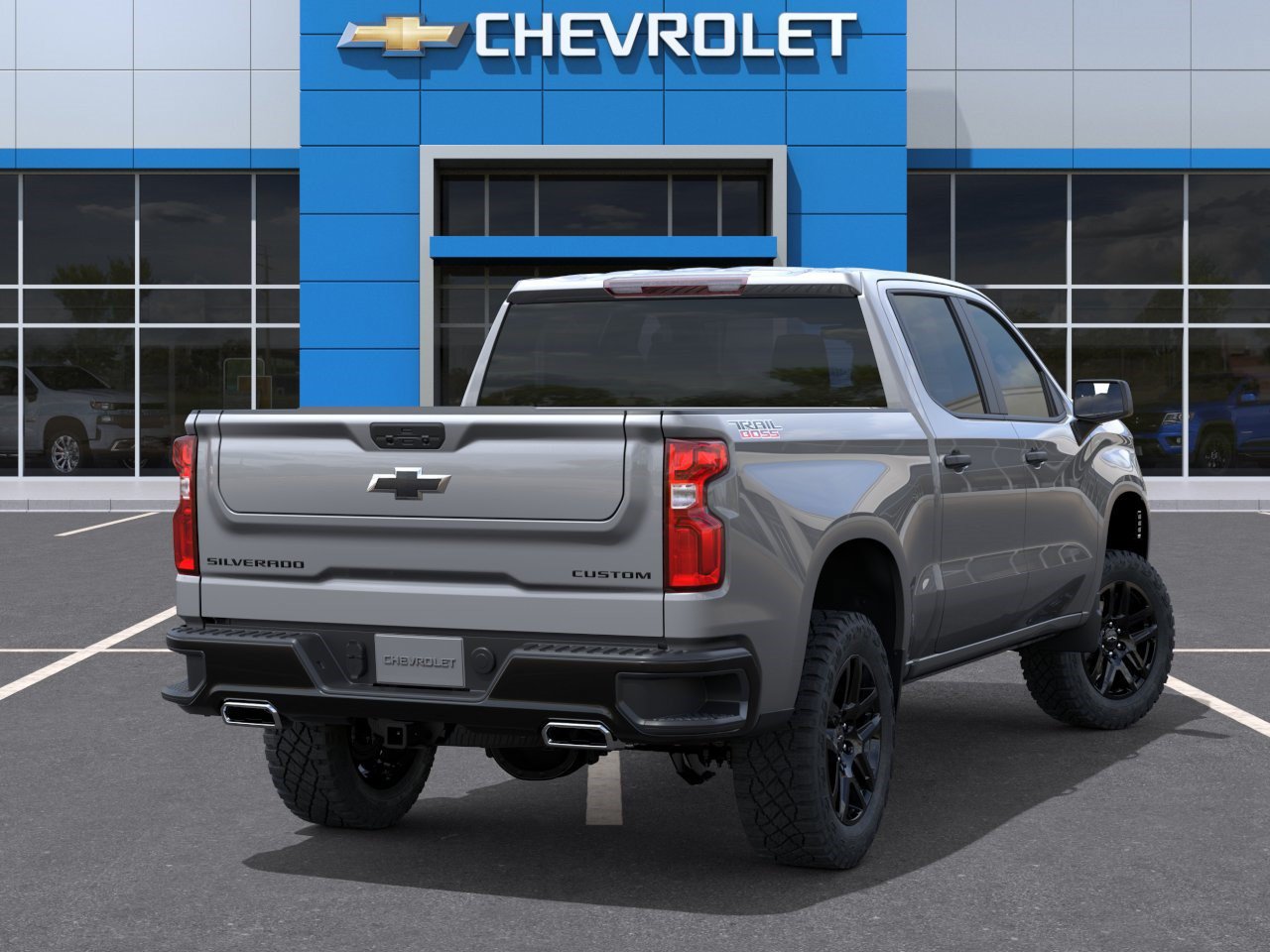 New 2026 Chevrolet Silverado 1500 Custom Trail Boss Truck Crew Cab