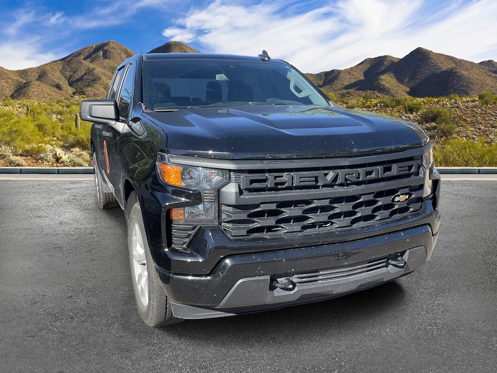 Used 2024 Chevrolet Silverado 1500 Custom Truck Crew Cab