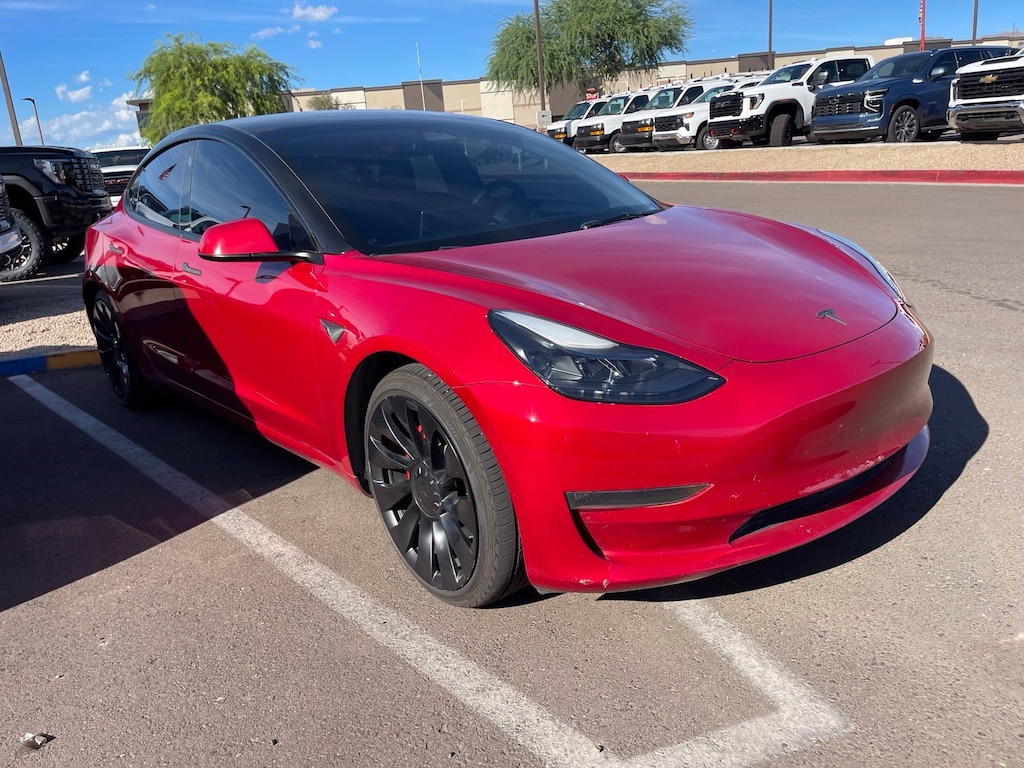 Used 2023 Tesla Model 3 Performance Sedan