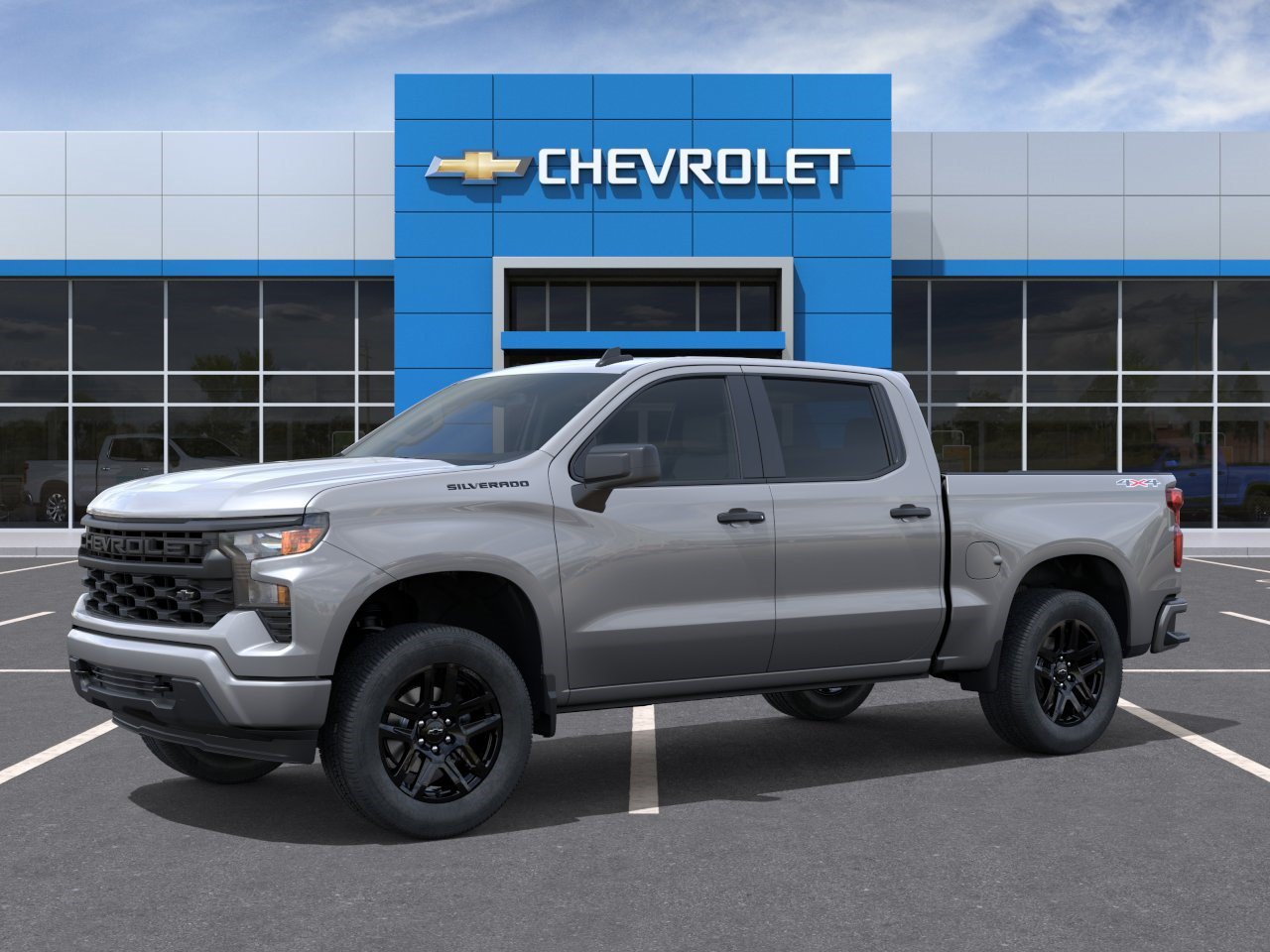 New 2026 Chevrolet Silverado 1500 Custom Truck Crew Cab