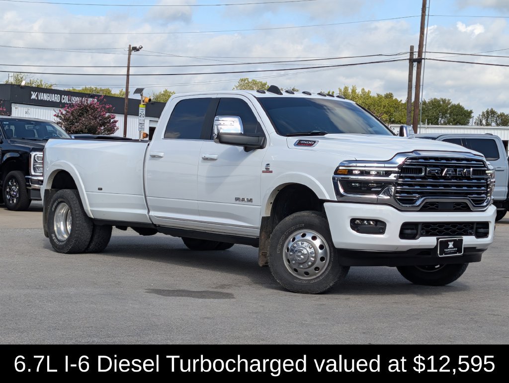 Used 2025 Ram 3500 Limited Longhorn Crew Cab 4x4 8 Box Truck