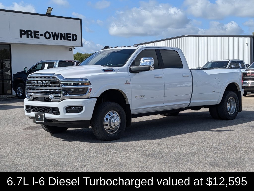 Used 2025 Ram 3500 Limited Longhorn Crew Cab 4x4 8 Box Truck