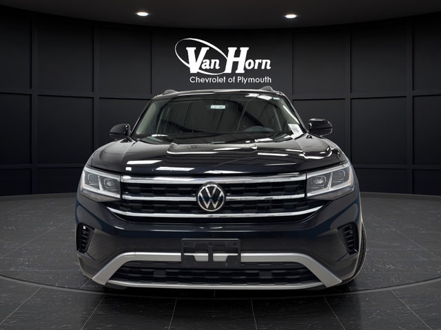 Used 2022 Volkswagen Atlas SE with VIN 1V2LP2CA6NC544130 for sale in Plymouth, WI