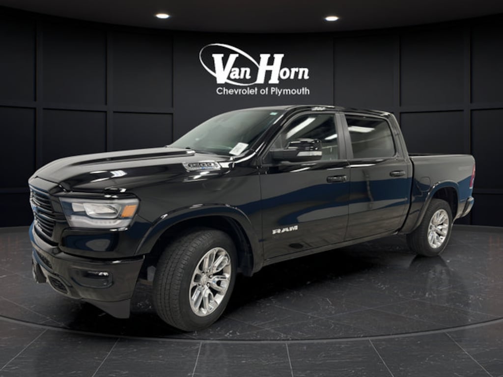 Used 2022 Ram 1500 Laramie Crew Cab 4x4 57 Box Truck Crew Cab