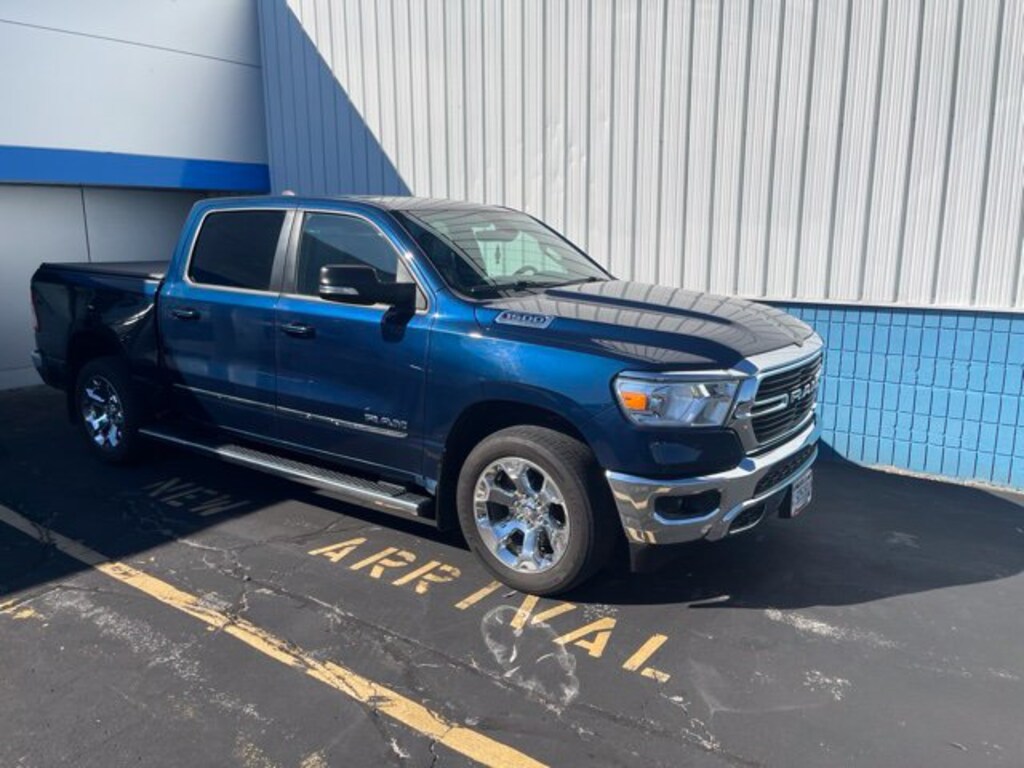 Used 2021 Ram 1500 Big Horn Crew Cab 4x4 57 Box Truck Crew Cab