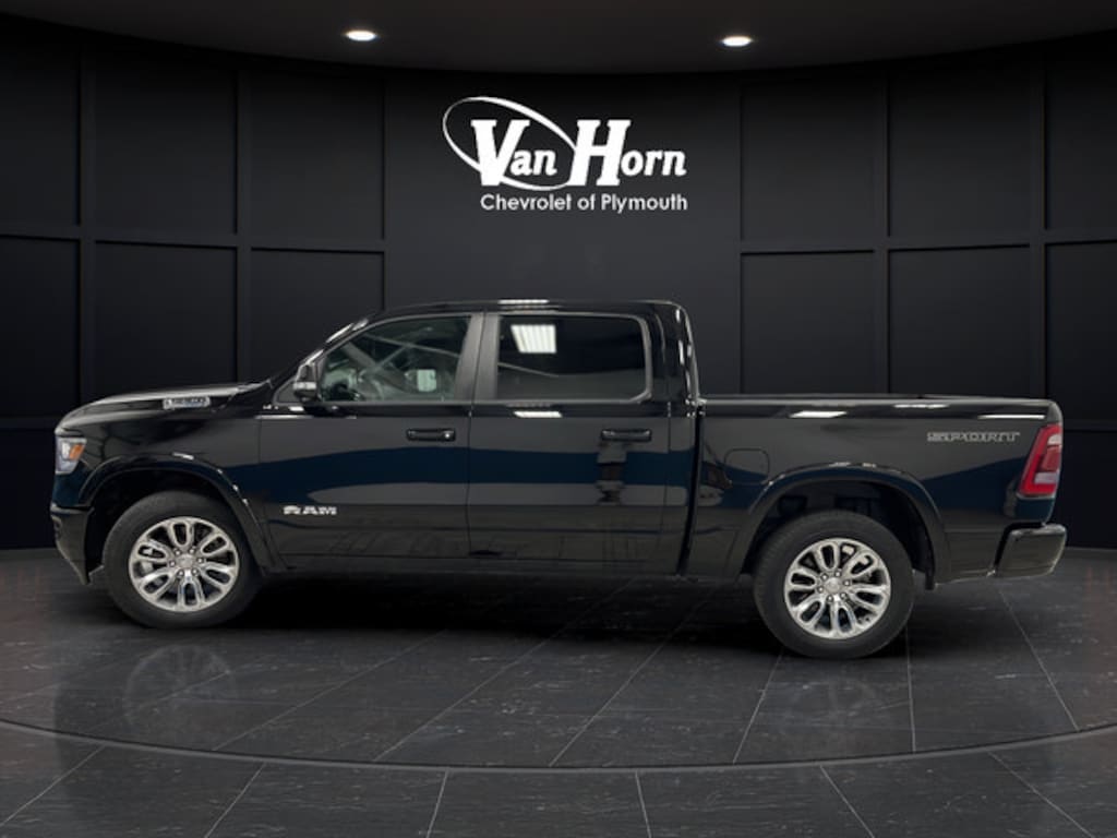 Used 2022 Ram 1500 Laramie Crew Cab 4x4 57 Box Truck Crew Cab