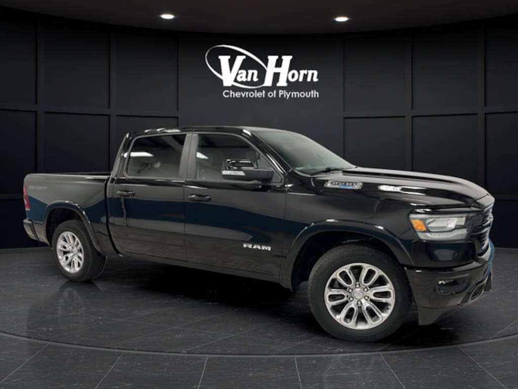 Used 2022 Ram 1500 Laramie Crew Cab 4x4 57 Box Truck Crew Cab