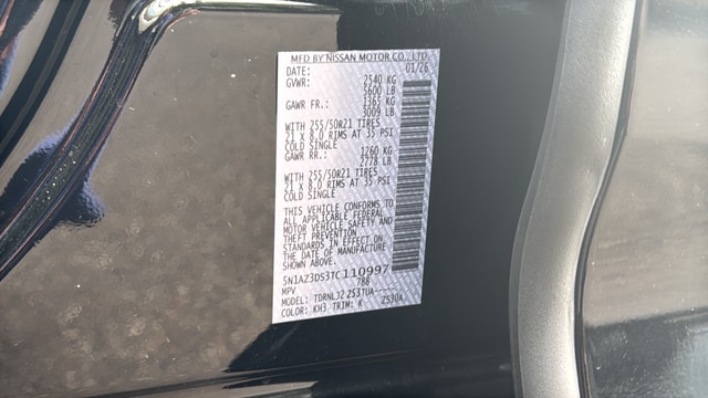 2026 Nissan Murano Platinum - Photo 27