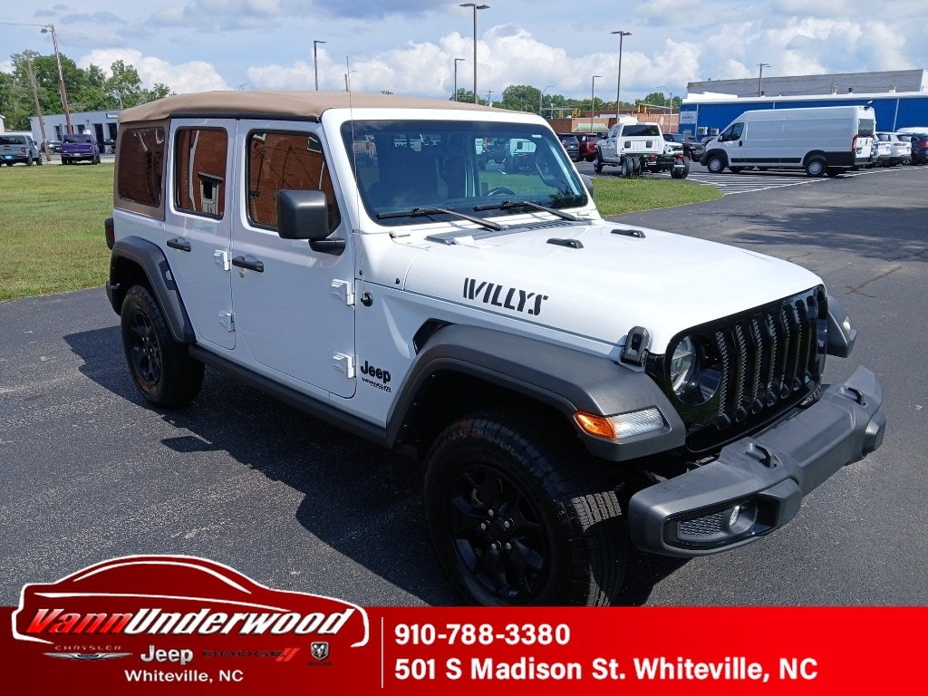 2022 Jeep Wrangler Unlimited Willys